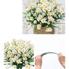 Colorful Artificial Flowers UV Resistant Chrysanthemum Small Daisy  Home in/Outdoor Garden Decor