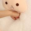 Stuffed Sheep Doll Full Filling Sleeping Accompany Elastic Cute Plush Sheep Cushion for Entertainment