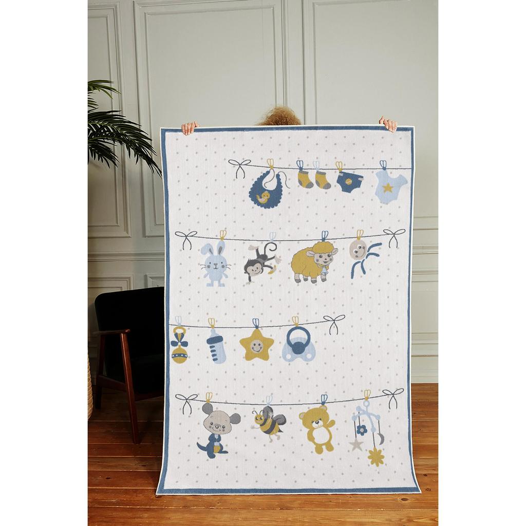 Декоративный нескользящий базовый ягненок, детская бутылочка, плюшевый мишка, детский ковер с различными узорами, специальный дизайн, тонкий, моющийся ковер