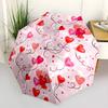 1pc Heart Balloon Pattern Automatic Open/Close Umbrella, Formal Events - Ideal Gift for Family or Friends, Outdoor Accessory yy251211175