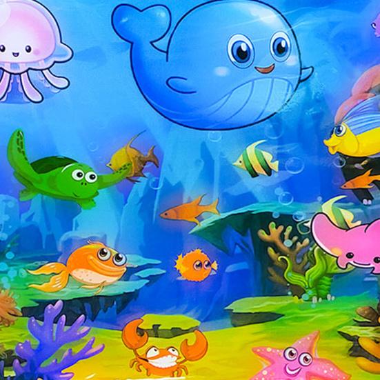 Надувной водный коврик Cat Glow Pad, игровой коврик со встроенными светящимися шариками, окружающий свет, визуальная игра-охота, ночная игрушка для питомца