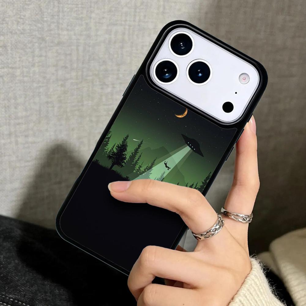 Чехол Case для iPhone 17 Air 16 Pro Max 15 Plus 11 13 Mini 14 12 Задняя крышка телефона Печать The X Files Я хочу верить