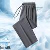 Мужские повседневные спортивные шорты Black Ice Silk — легкие и свободные