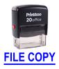 Printtoo Self Inking Rubber Stamp Office Стационарный ФАЙЛ КОПИРОВАТЬ Custom