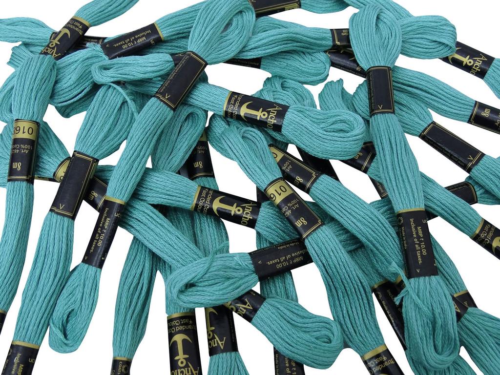 IBA Indianbeautifulart Твердые ручные стежки Швейные мотки Многожильные хлопчатобумажные нитки для вышивания