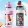850 мл литр большой емкости спортивная бутылка для воды герметичный устойчивый к ожогам пластиковый стаканчик для питья на открытом воздухе путешествия портативные фитнес-кувшины