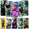 Мидория Изуку Деку MHA Моя геройская Академия Чехол для телефона Для iPhone 17 Air 16 15 Plus 11 14 Pro Max 13 Mini 12 7 8 + SE Узор Арт Индивидуальный