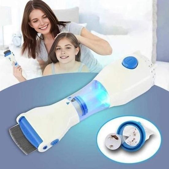 Средство для удаления вшей у домашних животных Расческа для удаления блох и вшей из нержавеющей стали Зубцы из нержавеющей стали Вакуумный гребень для удаления вшей