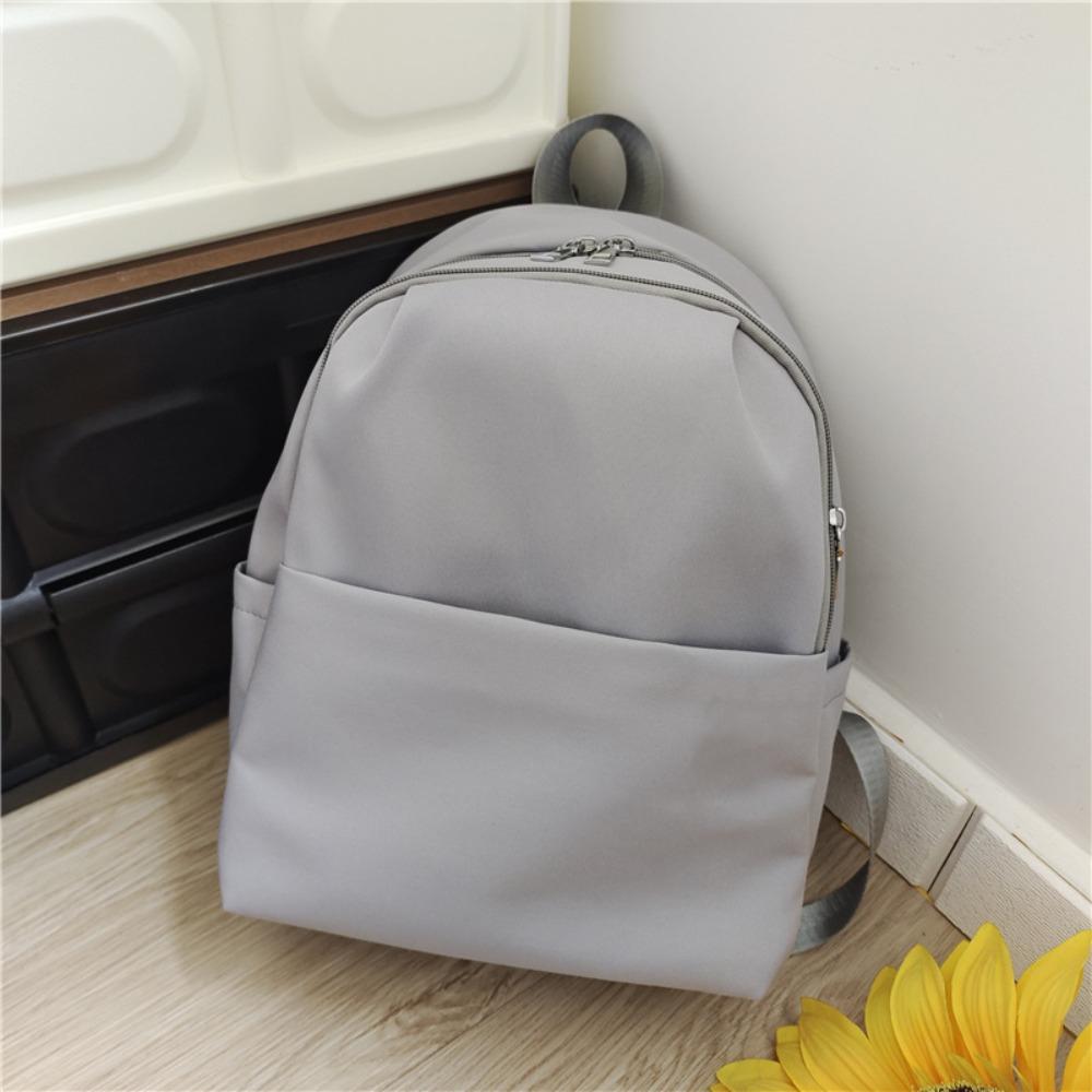 Однотонный женский рюкзак большой емкости для ноутбука портативный рюкзак для отдыха и путешествий