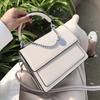 New Chains Bag Lady 'S Small Square Handbag Casual All -Match Female Shoulder Bag Trendy Bag Women Cross Body Bag Girl Black
