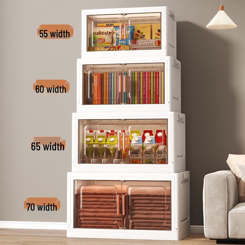 Foldable Children's Wardrobe: Plastic Organizer for Baby Clothes, Toys, Snacks