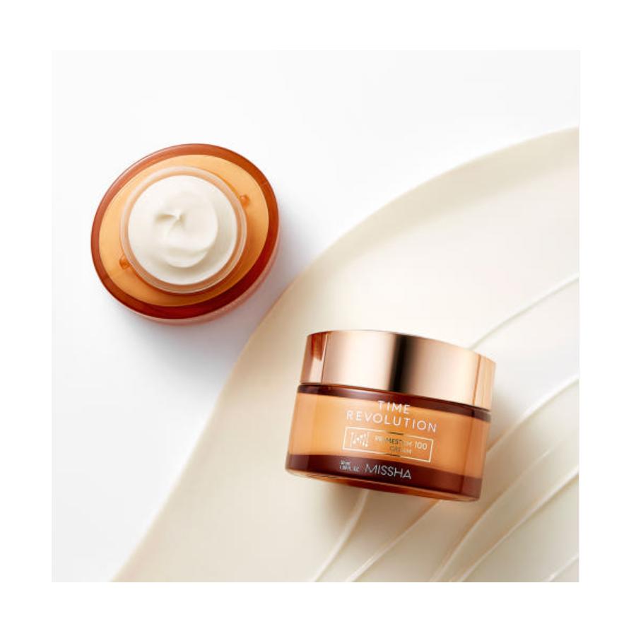 MISSHA Time Revolution Prime Stem 100 Cream 50 мл Укрепляющий антивозрастной увлажняющий крем для молодой кожи