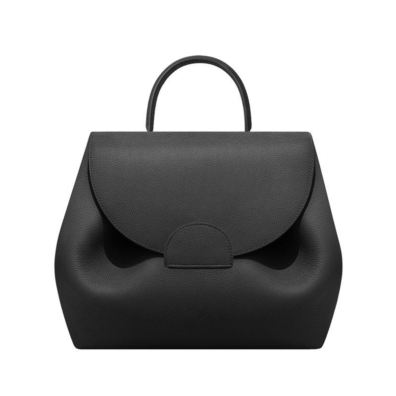 Сумка из кожи на голову Франция Niche Design Light Luxury Leather New Commuter Hundreds Crossbody Bags для женщин Дизайнерская сумка