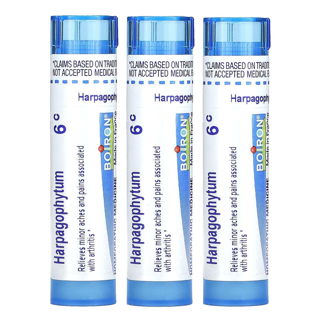 Harpagophytum Meltaway Pellets, 3 Tubes, 80 Pellets Each