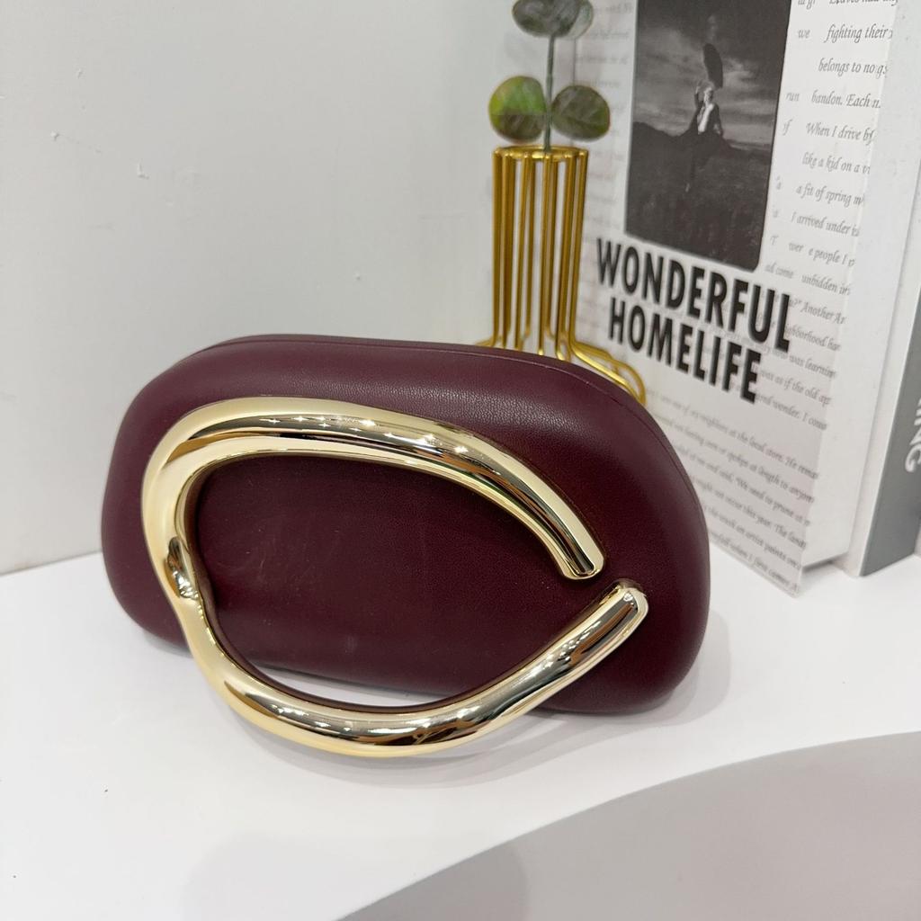 Трендовый классический круглый клатч-бокс, вечерняя сумка, акриловая сумка, винтажная металлическая ручка, кроссбоди на одно плечо