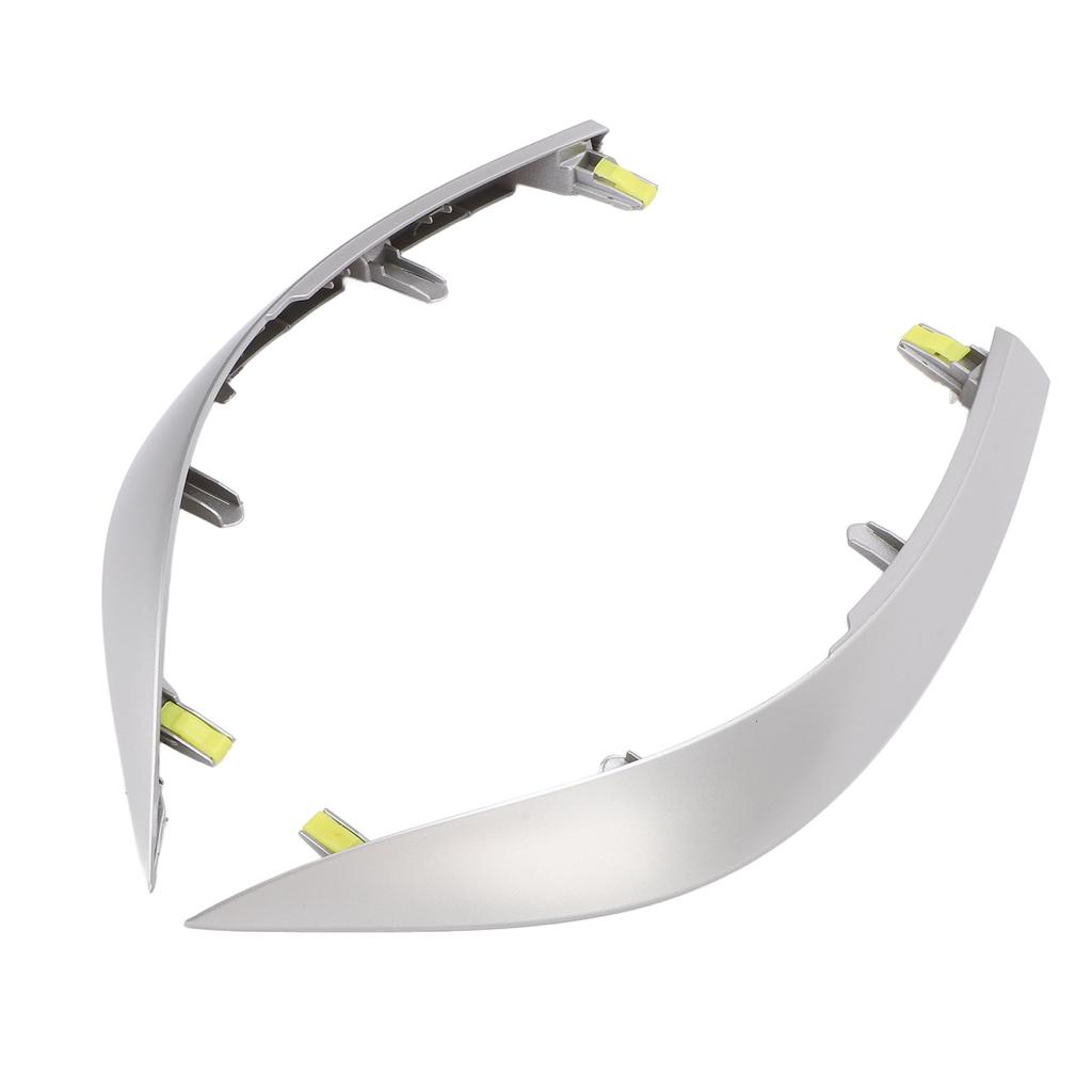 Pair of Dash AC Air Vent Panel Trim Left Right 55436‑02330 Dashboard Air Outlet Trim Strip for Corolla 2009 to 2013