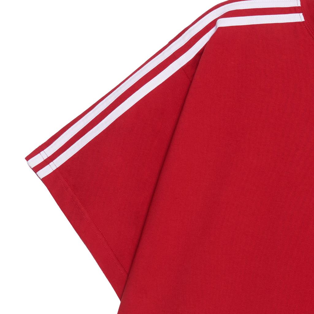 Balenciaga X Adidas Originals Balenciaga X Adidas FW22 Футболка Свободный крой Мужская Красный 739101TNVA66542