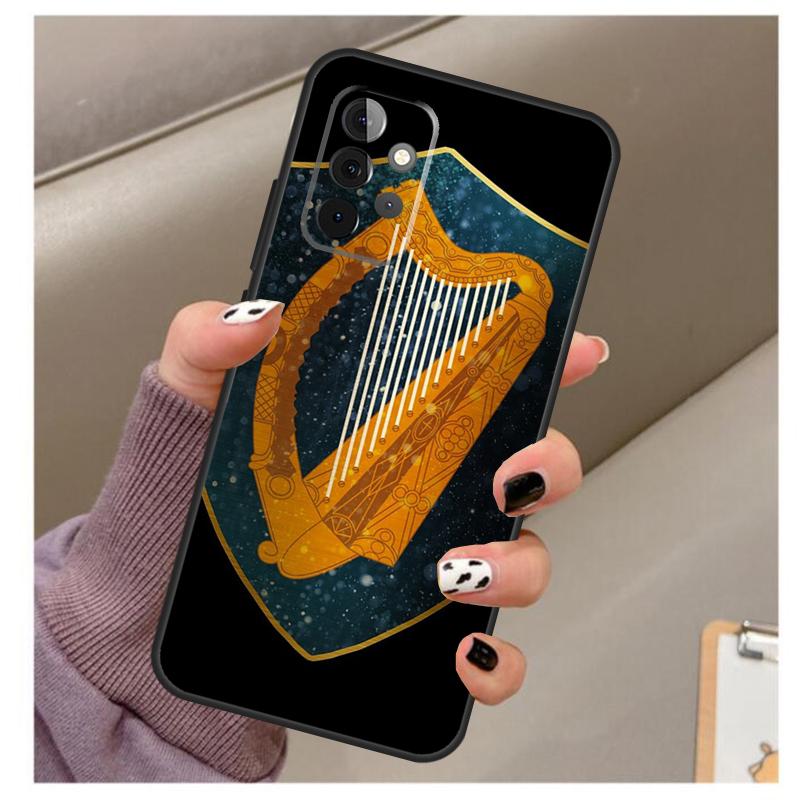 Irish Passport Ireland Flag Case For Samsung Galaxy A56 A16 A26 A36 A06 A52 A53 A33 A13 A34 A54 A14 A15 A35 A55 A22 A32