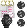 3x Apgo MATTE Hybrid Glass Screen Protector for Garmin Fenix 6X, Tempered Glass Substitute, Non-cracking