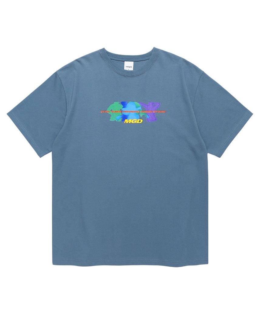 MAHAGRID Shadow Dance Tee Blue(Mg2Cmmt510A)