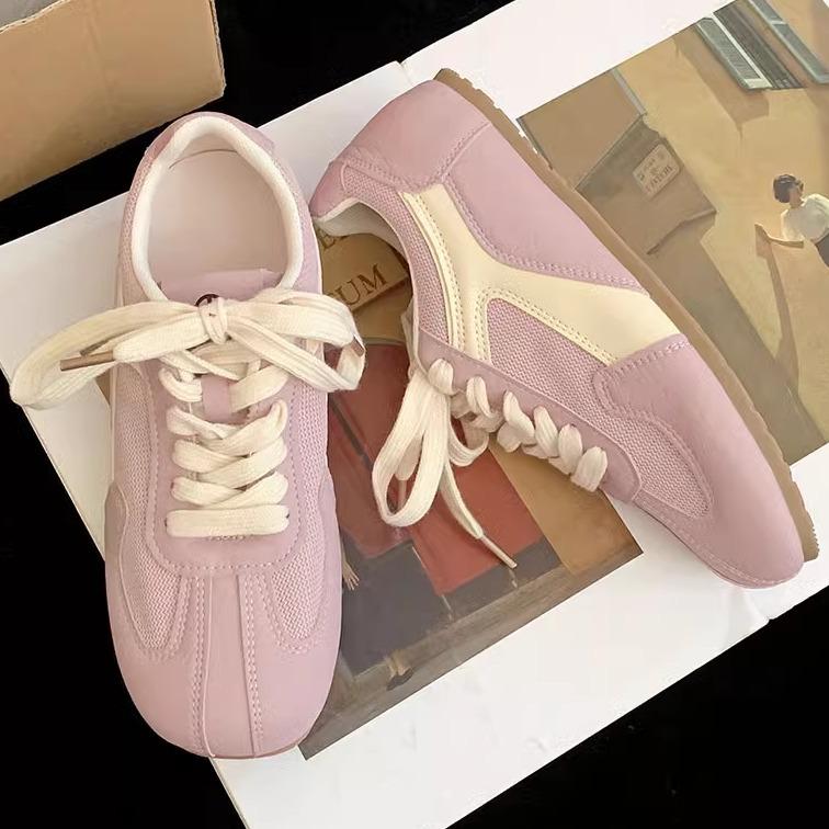 Lightweight Retro Versatile Flat Shoes Women's New Spring and Autumn Lightweight Casual Sports Shoes