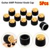 5Pcs Set Screw Fixed Effect Pedal Knob  for Marshall Guitar Amplifier