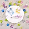 10pcs Transparent Flower Bead Caps Multi-Petal Wind Bell Beads Petal Charms Beads  Earring Jewelry