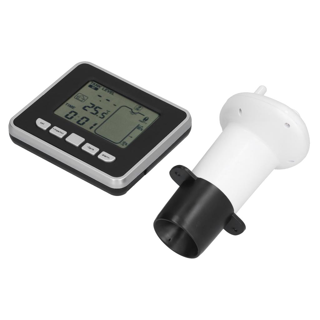 Water Tank Level Meter Ultrasonic Digital Display Depth Gauge Sensor Monitor System