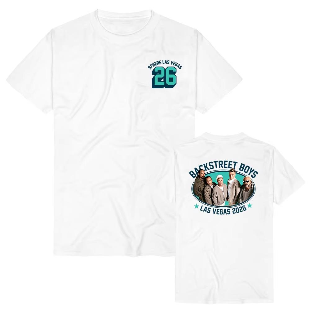 Hot NTO THE MILLENNIUM Tees Band Backstreet Boys Design T-Shirt Men Women Vintage Top Hip Hop Streetwear Oversized Tshirt Short Sleeve Casual Clothing