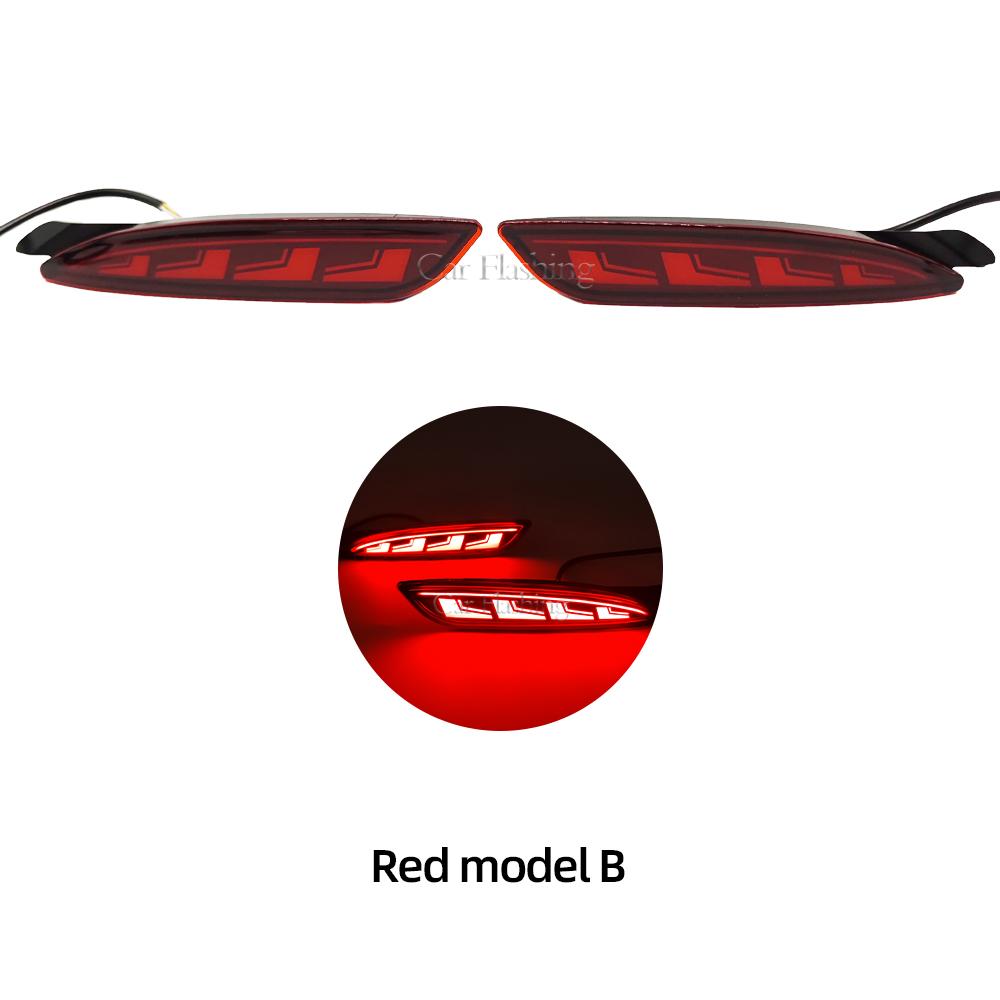 LED Bumper Light Rear Lamp Brake Light Turn Signal Reflector For Mazda 6 Atenza 19-22 Mazda 3 Hatchback CX-5 CX5 22-23