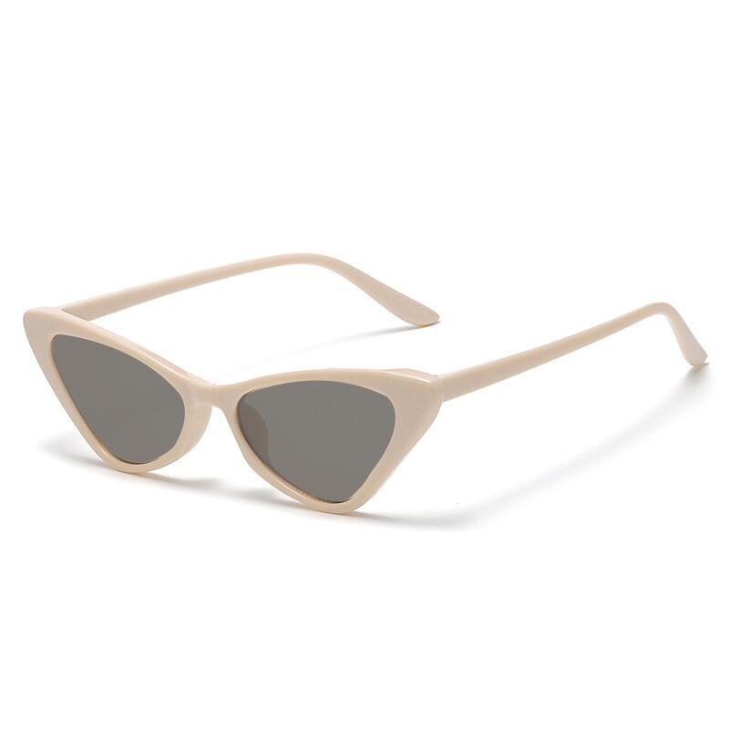 Small Cat Eye Sunglasses Women Cute Skinny Cat Eye Eyewear Retro Vintage Narrow Sunglasses Set