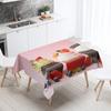 Скатерть для кексов для гурманов, водонепроницаемая прямоугольная скатерть для свадебной вечеринки, ресторанный стол, кухонный дом