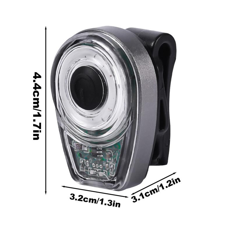 Велосипедные задние фонари с зарядкой через USB Велосипедные задние фонари с 6 режимами освещения Задний фонарь с защитой от тормозов IPX6 Водонепроницаемый Ночь и