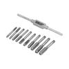 11Pcs Tap Wrench Set Machine Hand Screw Thread Plug with Adjustable Reamer M6~M12 Hardware Tool