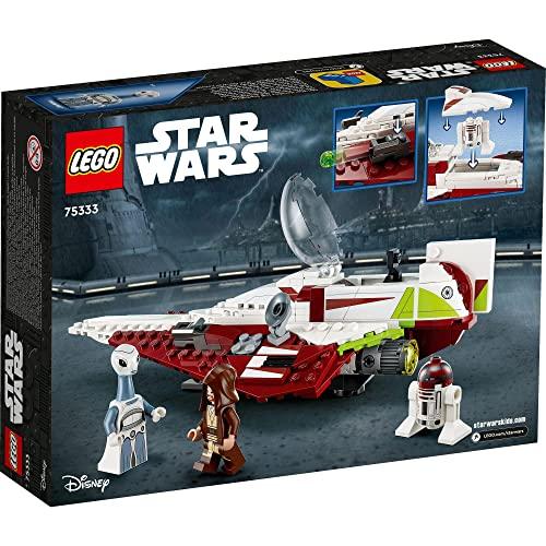 LEGO Star Wars Звёздный истребитель джедая Оби-Вана Кеноби™ 75333 Игрушка, Строительные блоки, Подарок, Космос, Мальчики, Возраст 7 лет и старше