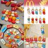 Веселые и красочные миниатюрные игрушечные брелоки-тапочки Crocs McDonald's для детей и взрослых