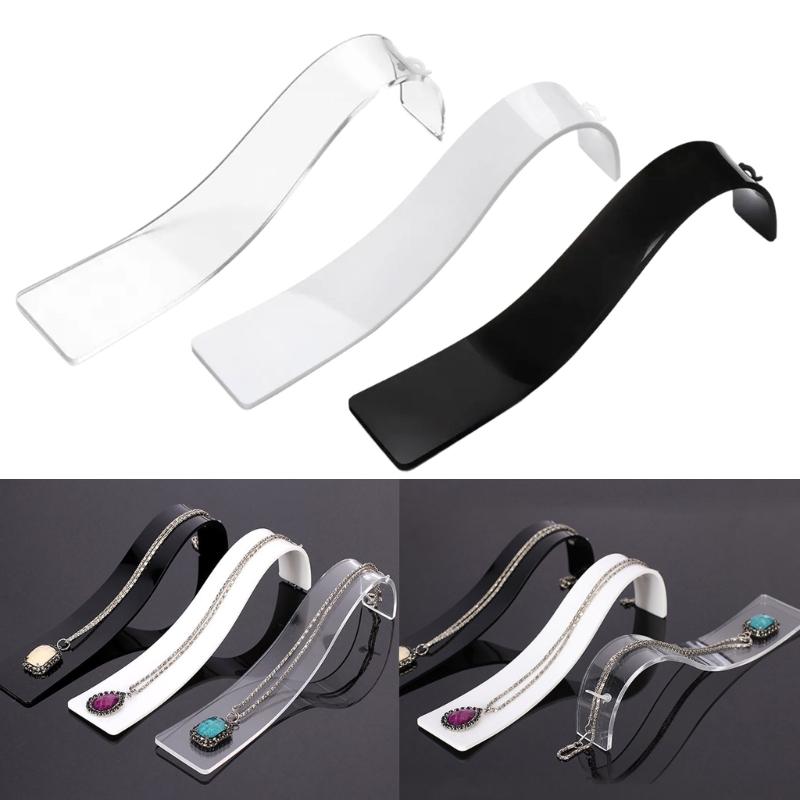 Удобный органайзер для браслетов и ожерелий, портативная подставка для ювелирных изделий, стильный держатель для ювелирных изделий