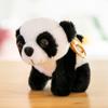 Animal Plush KeyChains Cute Red Panda Little Tiger Key Chain Men And Women Car Hug Pendant Accessories Key Ring Children Gift
