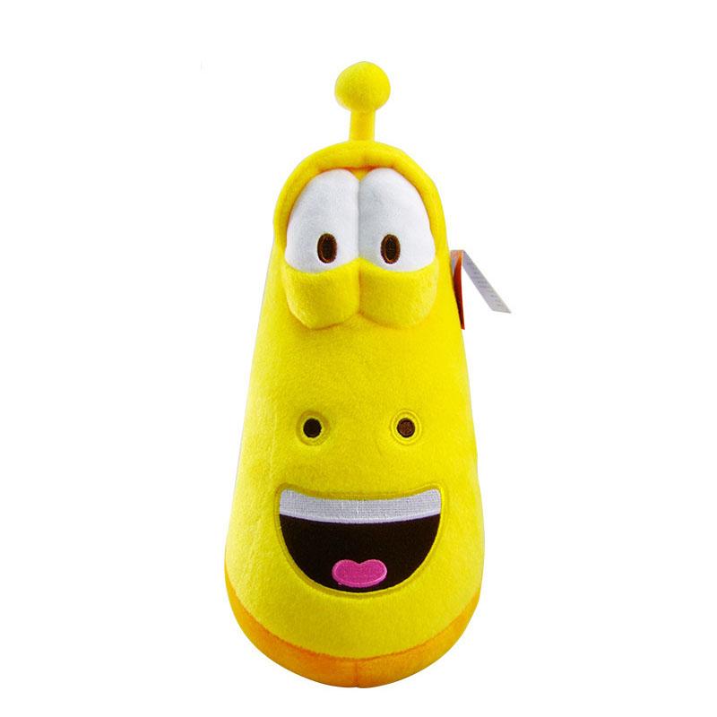 10cm Plush Toys Yellow Insect Red Insect Cartoon Larva Toys Stuffed Doll