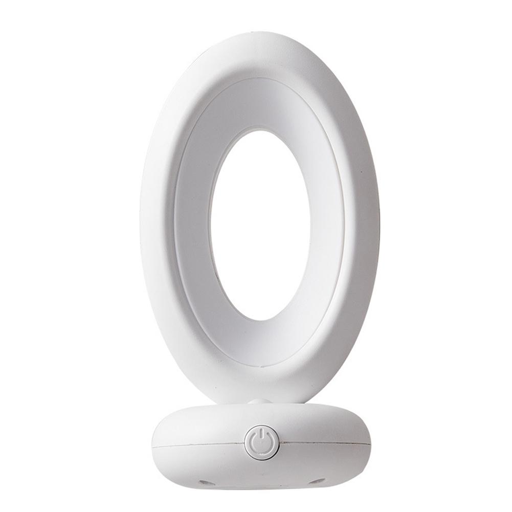 Creative Rotating Remote Control LED Night Light Plug-In Soft Light Eye Protection Sleep Atmosphere Bedroom Bedside Lamp