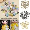 Toys Mini Ultra-small Diy Dolls Buckles Belt Buttons Doll Bags Accessories Heart Shape Buckle