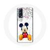 Protective Case - Maniacase - Vivo Y72 - Mickey Mouse - Flowers - Hearts