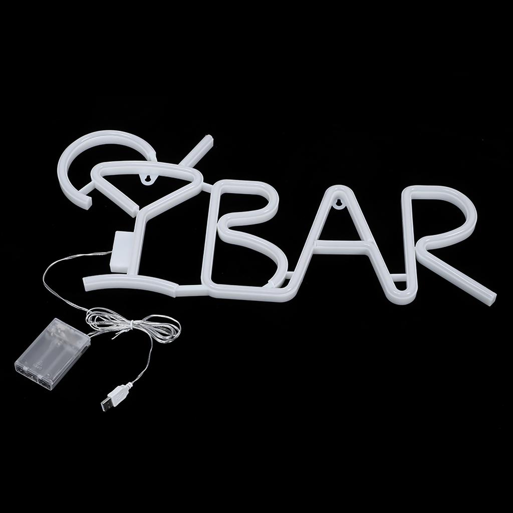 BAR Буквы в форме светодиодных неоновых ламп для вывесок магазинов для вечеринок в баре, домашнего декора