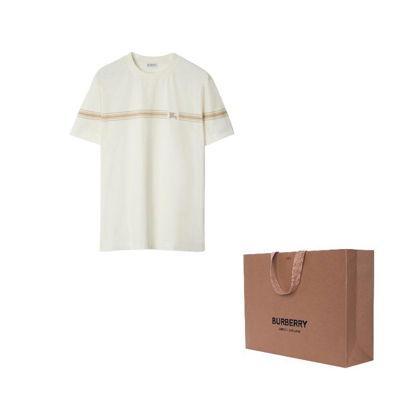 Burberry Хлопковая футболка в полоску 81040511