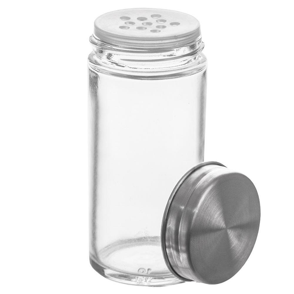 Spice container with strainer, glass, 100 ml