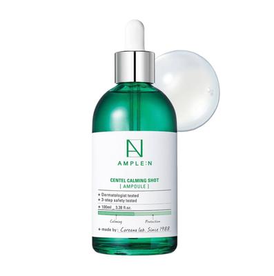 Centel Calming Shot Ampoule 100 мл, успокаивающий, антивозрастной, увлажняющий, корейская косметика, Kbeauty, образец