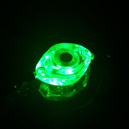 Реалистичная лампа для привлечения рыбы «рыбий глаз» с двойным поворотным механизмом, водонепроницаемая погружная мини-суперяркая светодиодная лампа для рыбалки на открытом воздухе, подводная светодиодная лампа для сбора приманок