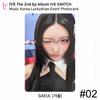 IVE Второй EP-альбом IVE SWITCH MusicKorea Lucky Draw Фотокарточка Polaroid KPOP