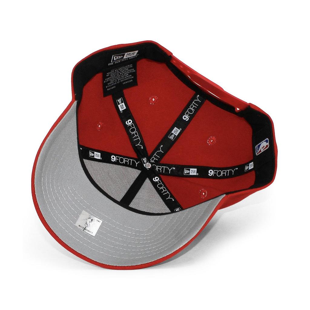 New Era Кепка 9FORTY SNAPBACK 940 MLB NFL NBA MLS Snapback Бесплатно Chicago Bulls A-FRAME A-FRAME (JP, Алфавит, Размер, (красный)) [Использовал]