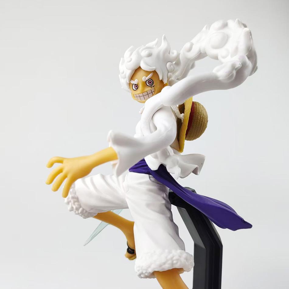 В наличии Аниме ONE PIECE Фигурка Игрушка 18 см Ника Манки Д. Луффи Фигурки Действия Куклы ПВХ Модель Коллекционная Статуя Игрушка Рождественский Подарок